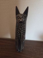 Katzenfigur aus Speckstein 