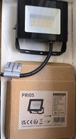 Neuwertiger LED Aussenstrahler PRIOS, 20W, IP65, Schwarz