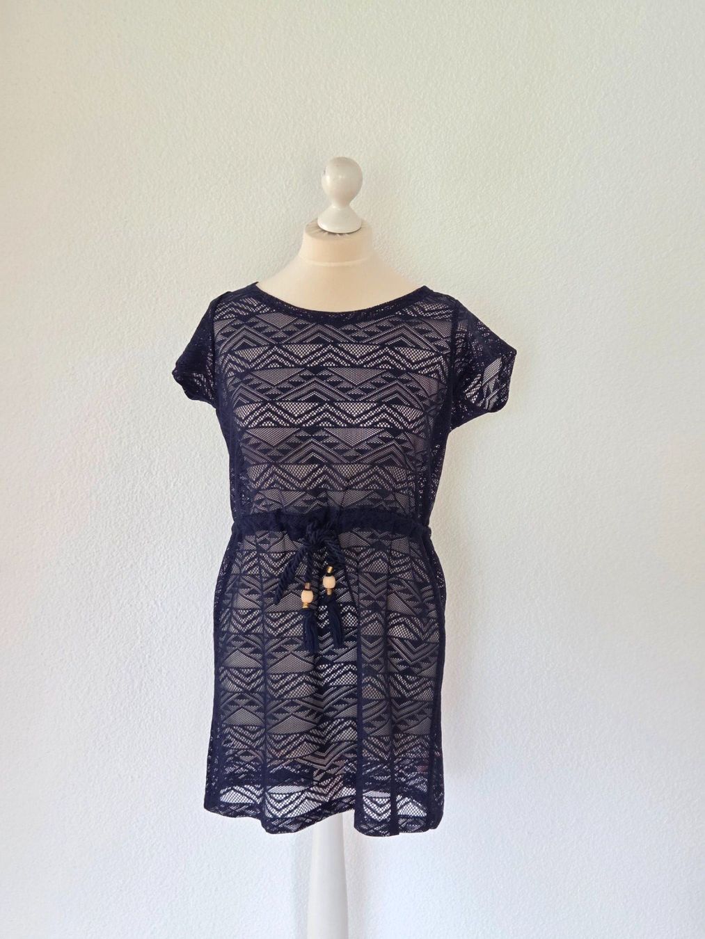 Tuniken: Strandkleid / Tunika blau – Gebraucht aus Wängi von Bibo4.