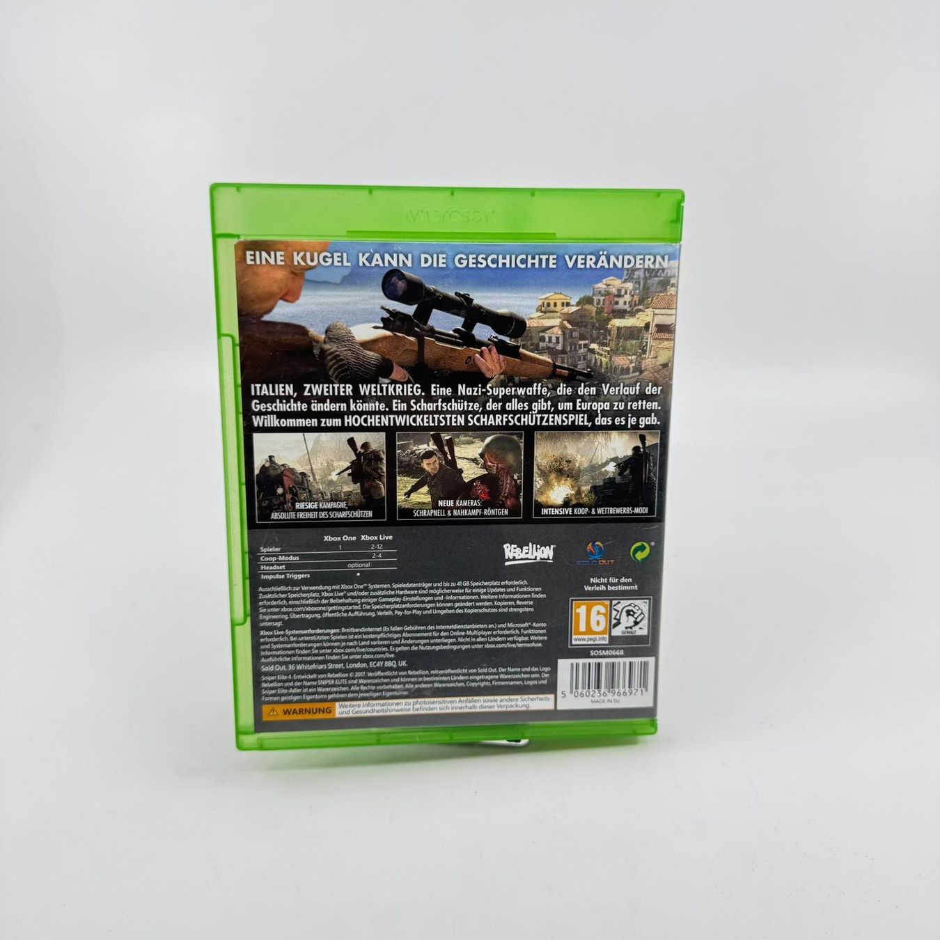 Spiele: Sniper Elite 4 (XBOX One) – Gebraucht aus Herisau von Seyashop1 2