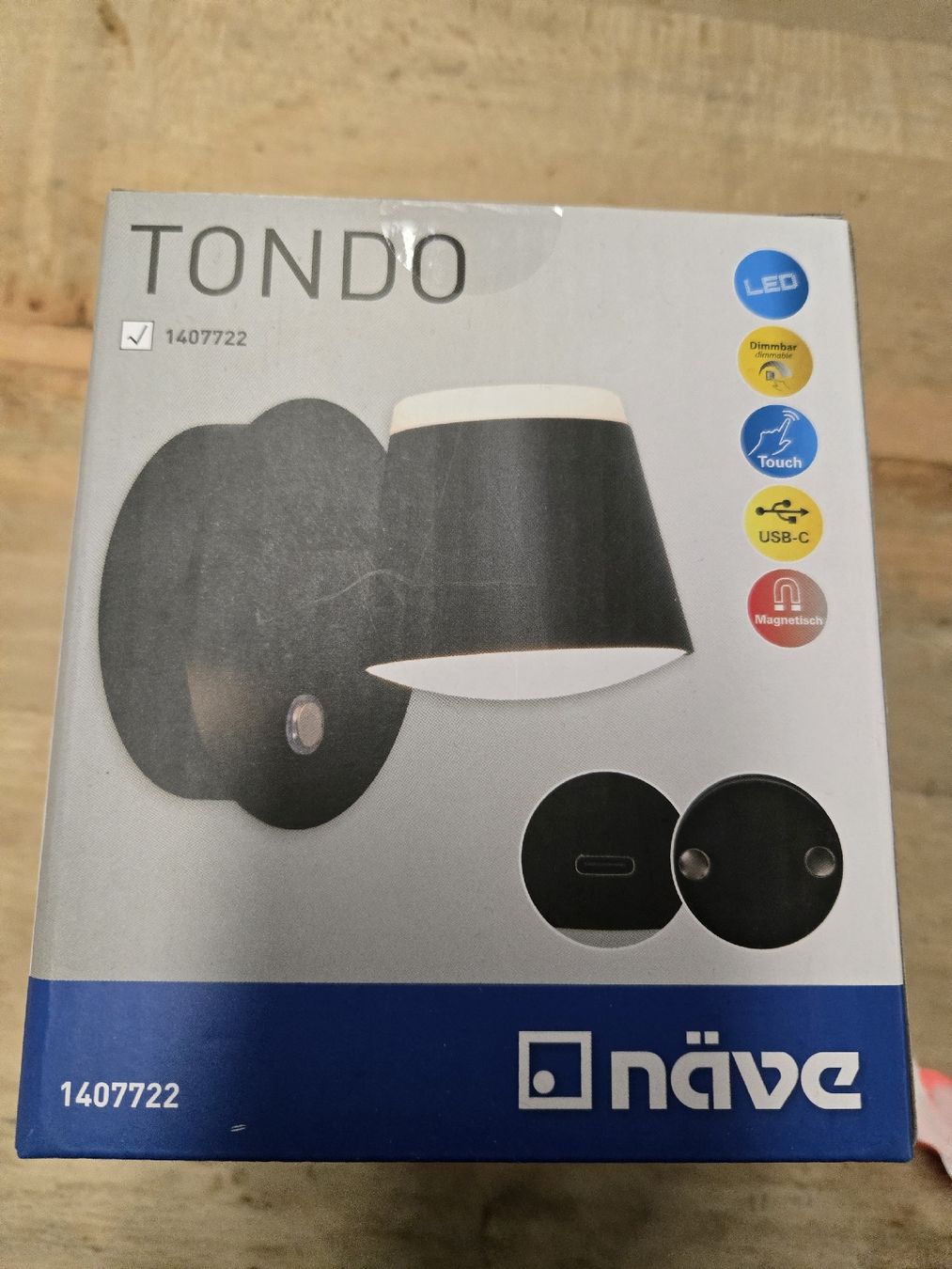 Lampen: Trendige wandleuchte - schwarz USB C magnetisch, dimmbar – Neu und originalverpackt aus Lüchingen von Mx1975 2