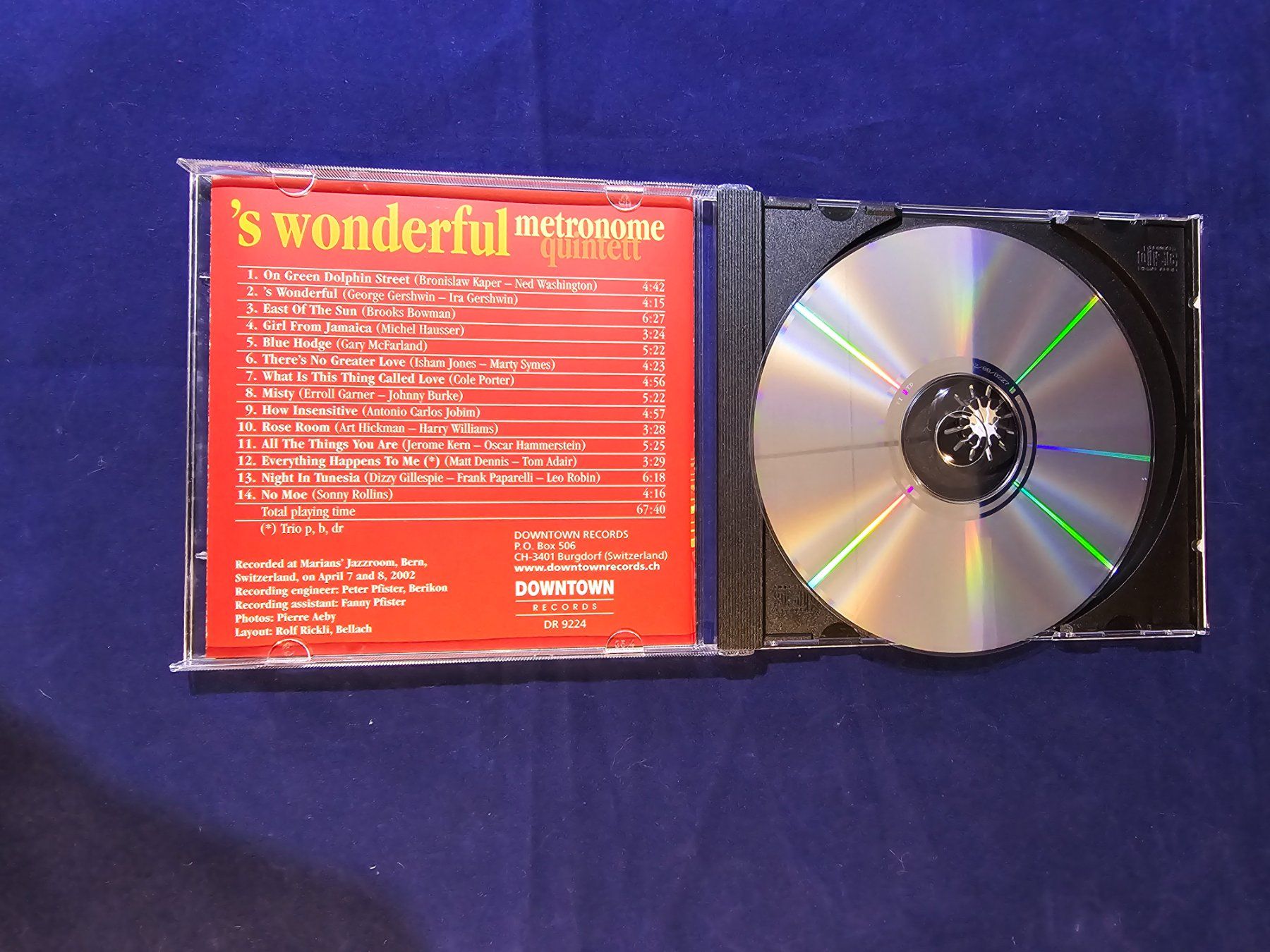 CD: CD Metronome Quintett "s'wonderful" – Usato da Wald AR venduto da Bwaldy 2