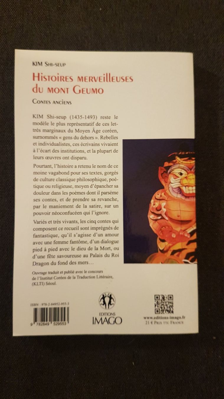 Libri: Contes anciens de Corée – Usato da Fribourg venduto da Carax 1