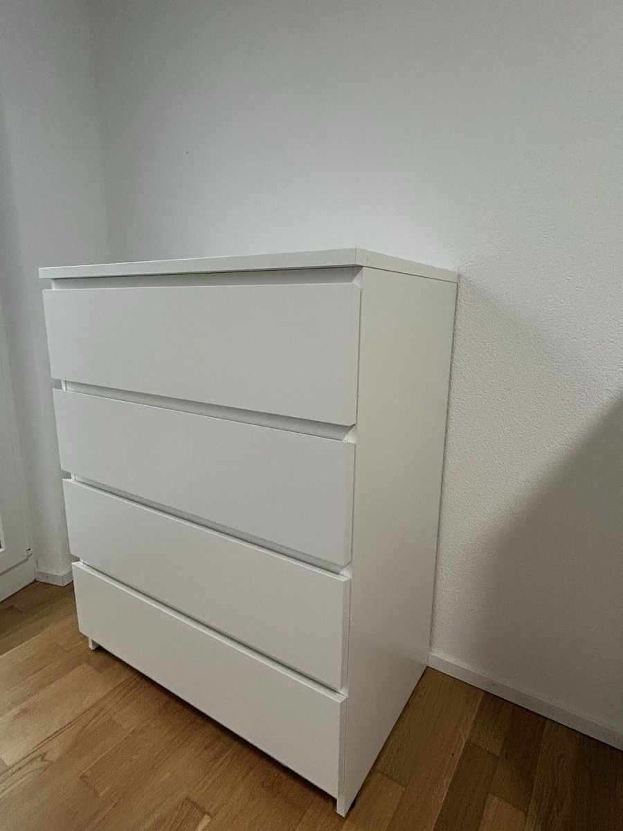 Ikea Kommoden: Malm Kommode Weiss – Gebraucht aus Embrach von lea_777m