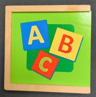 Puzzle éducatif ABC en bois pour enfants - Parfait état!