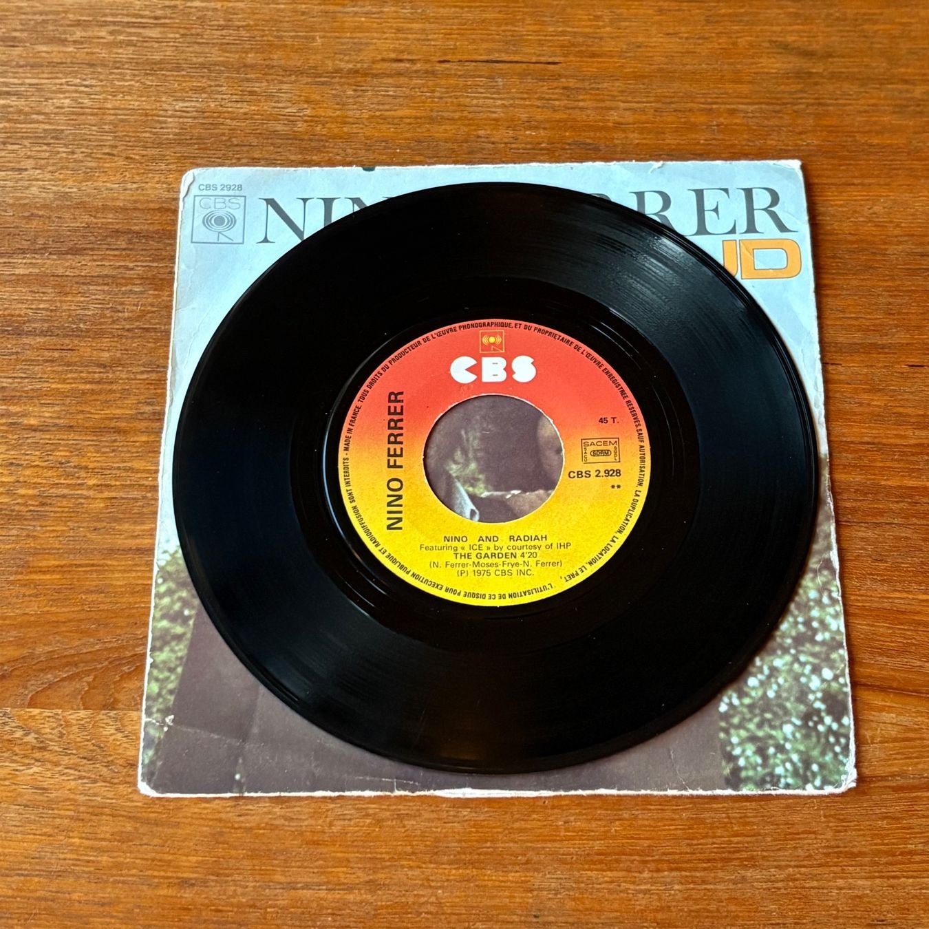 Dischi in vinile: Nino Ferrer – Le Sud – Usato da Zürich venduto da gaal7 3