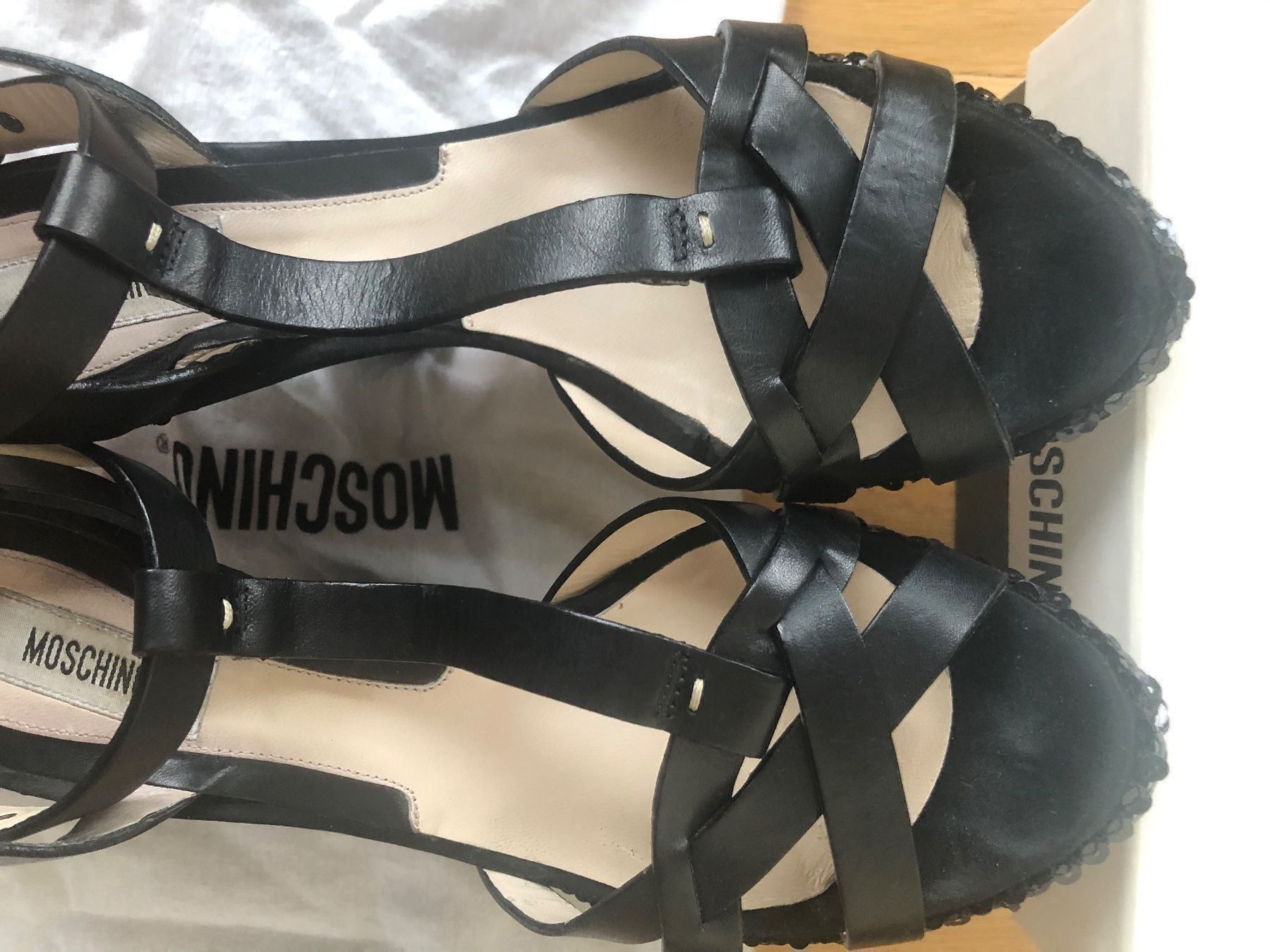 Moschino Scarpe da donna: Moschino Vintage Sandals, Gr 38,5 – Usato da Uetikon am See venduto da erz13 6