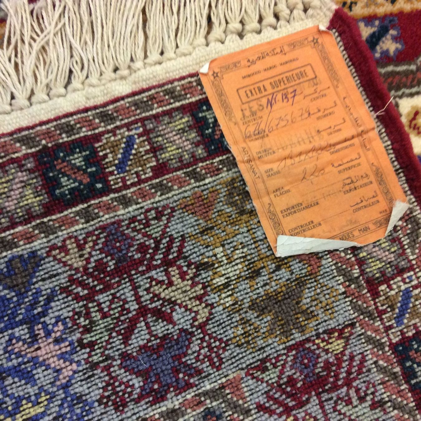 Tappeti: Schöner Orientteppich, Marokko! N 137 – Usato da Zürich venduto da Hemmat 6