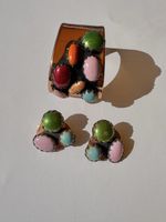 Seltenes Vintage Modeschmuck Set Renoir