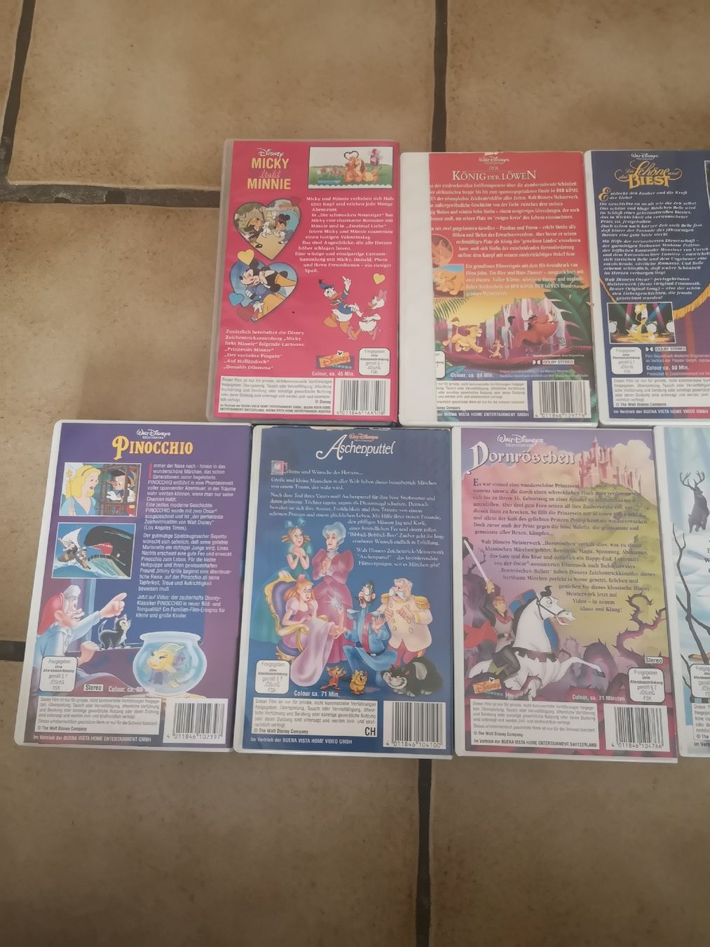 Tutti i VHS: Sammlung 9 Disney VHS Kasetten – Usato da Ibach venduto da FlyingFox26 4