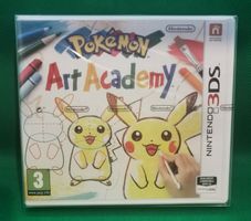Pokemon Art Academy Nintendo 3DS + Hülle *NEU* 2014 Vintage