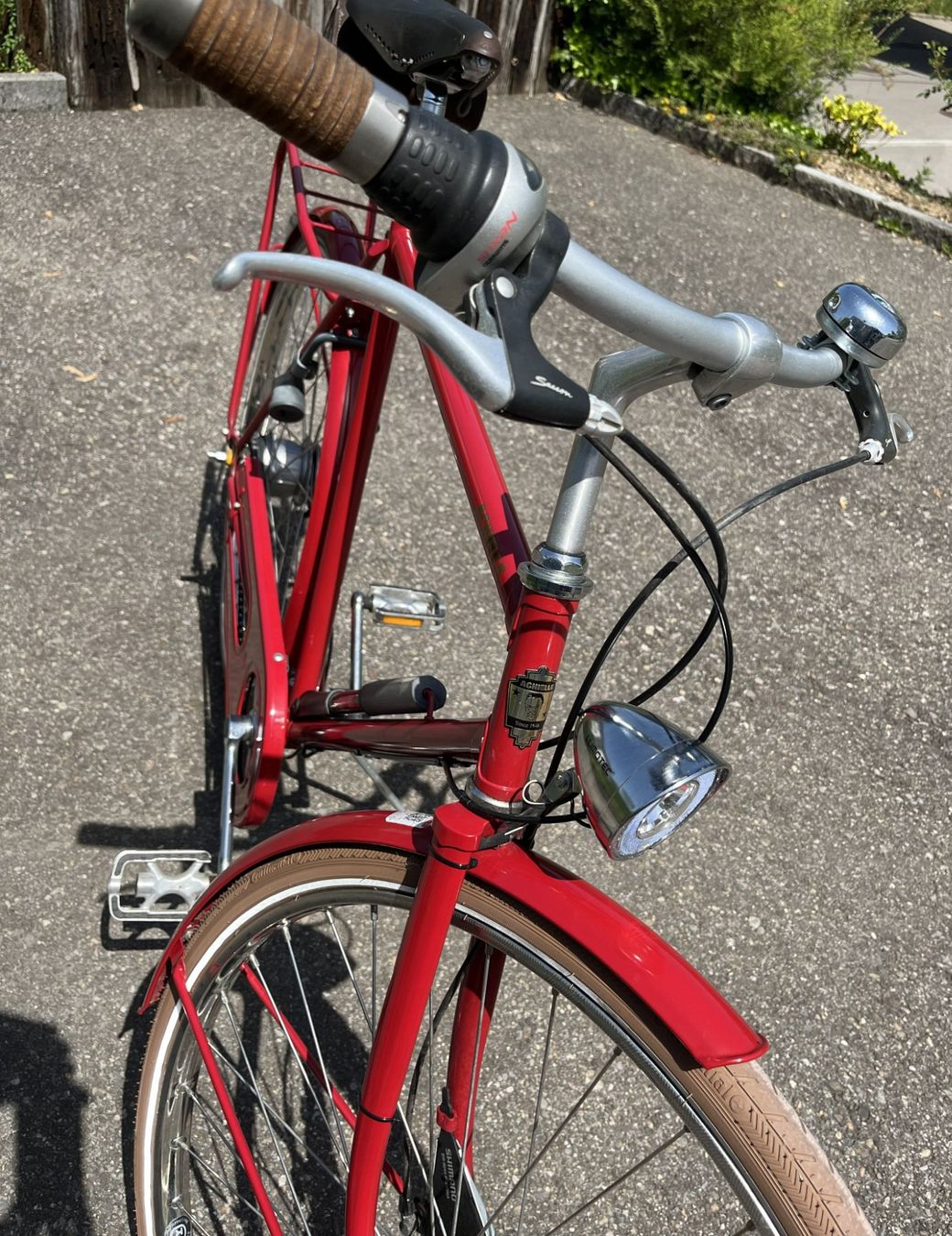 Velos: Rotes Herren-Velo, Achielle Miel, Top Zustand – Gebraucht aus Winterthur von Beat8344 3
