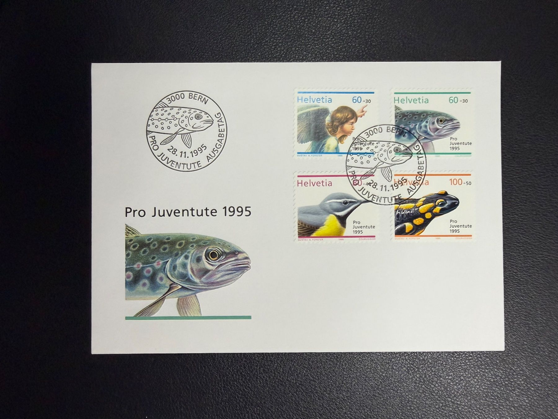 Tutti i francobolli: Pro Juventute 1995 FDC – Usato da oberrüti venduto da jeanmei