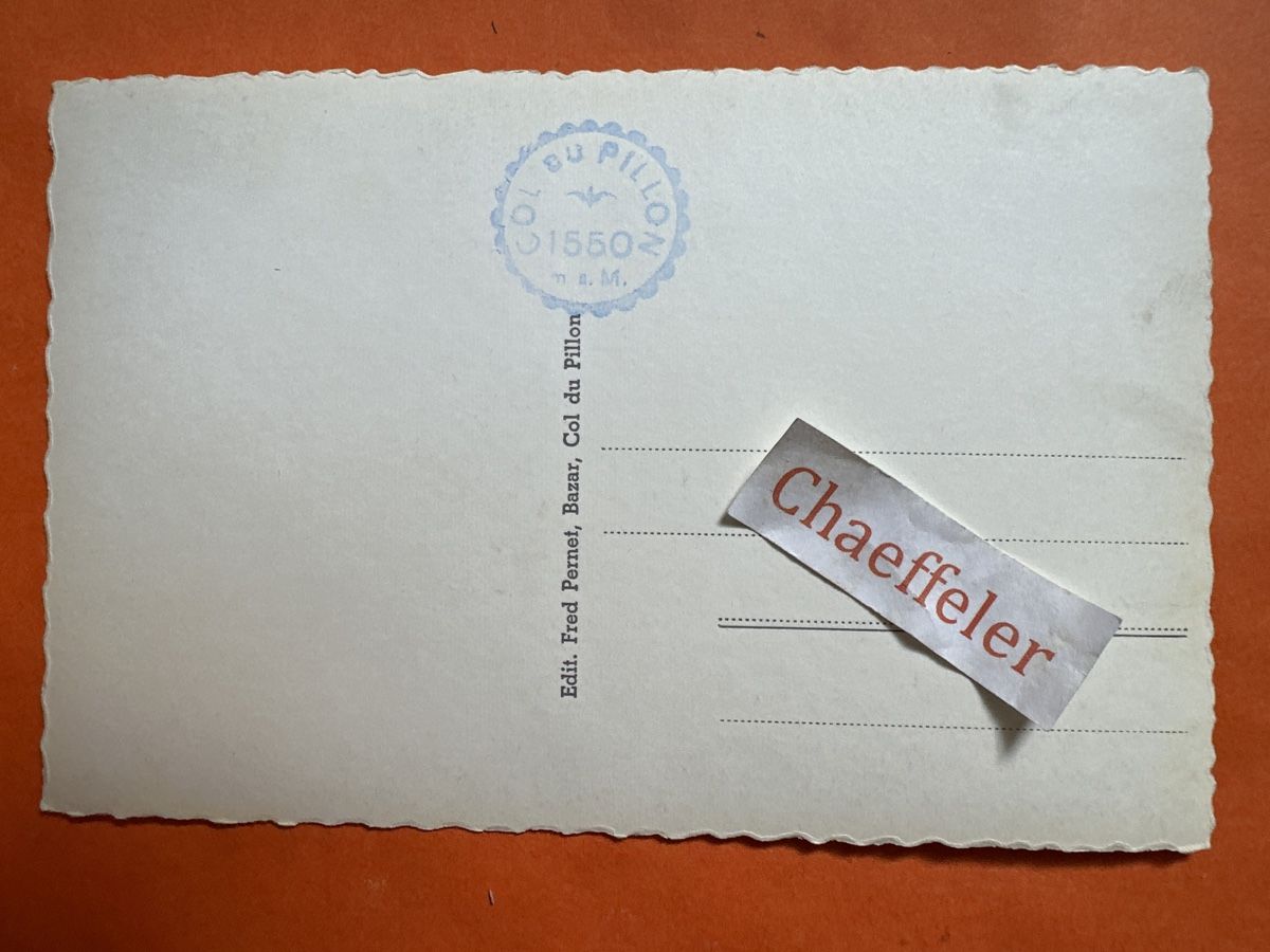 Cartes postales: 13336 COL du Pillon. – D'occasion à Zürich par Chaeffeler 1