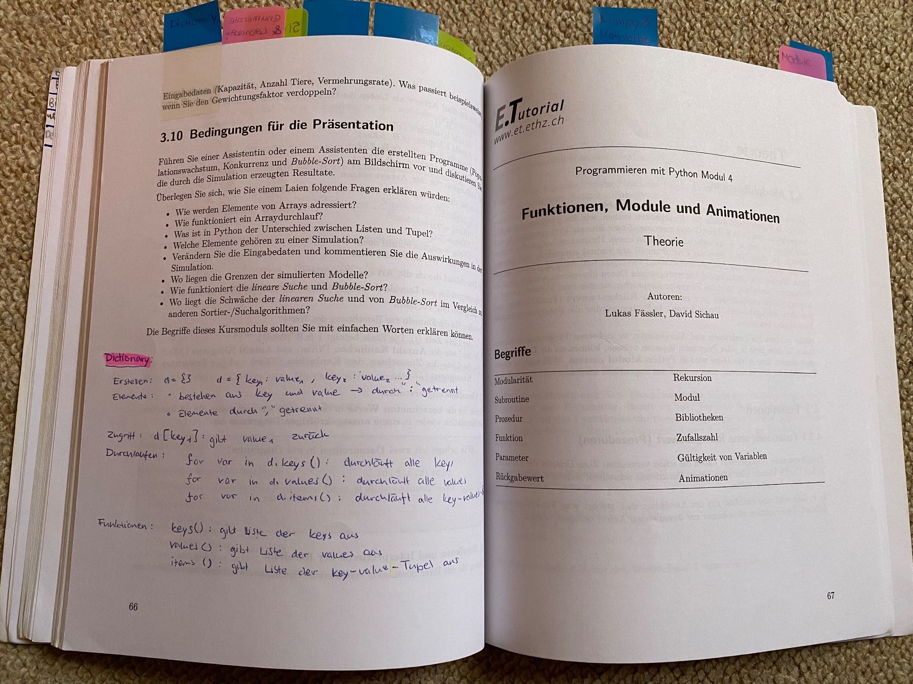 Livres: Einführung in die Programmierung mit Python und MATLAB – D'occasion à Ebmatingen par 777_cq5g 6