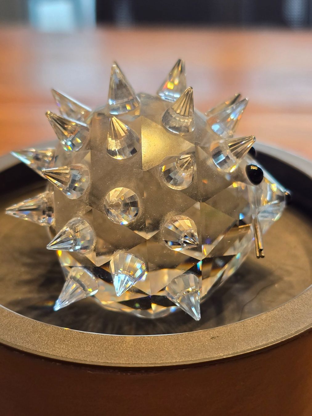 Swarovski Statuette: SWAROVSKI VINTAGE IGEL GROSS VON 1987 – Usato da Möriken AG venduto da rowyta 3