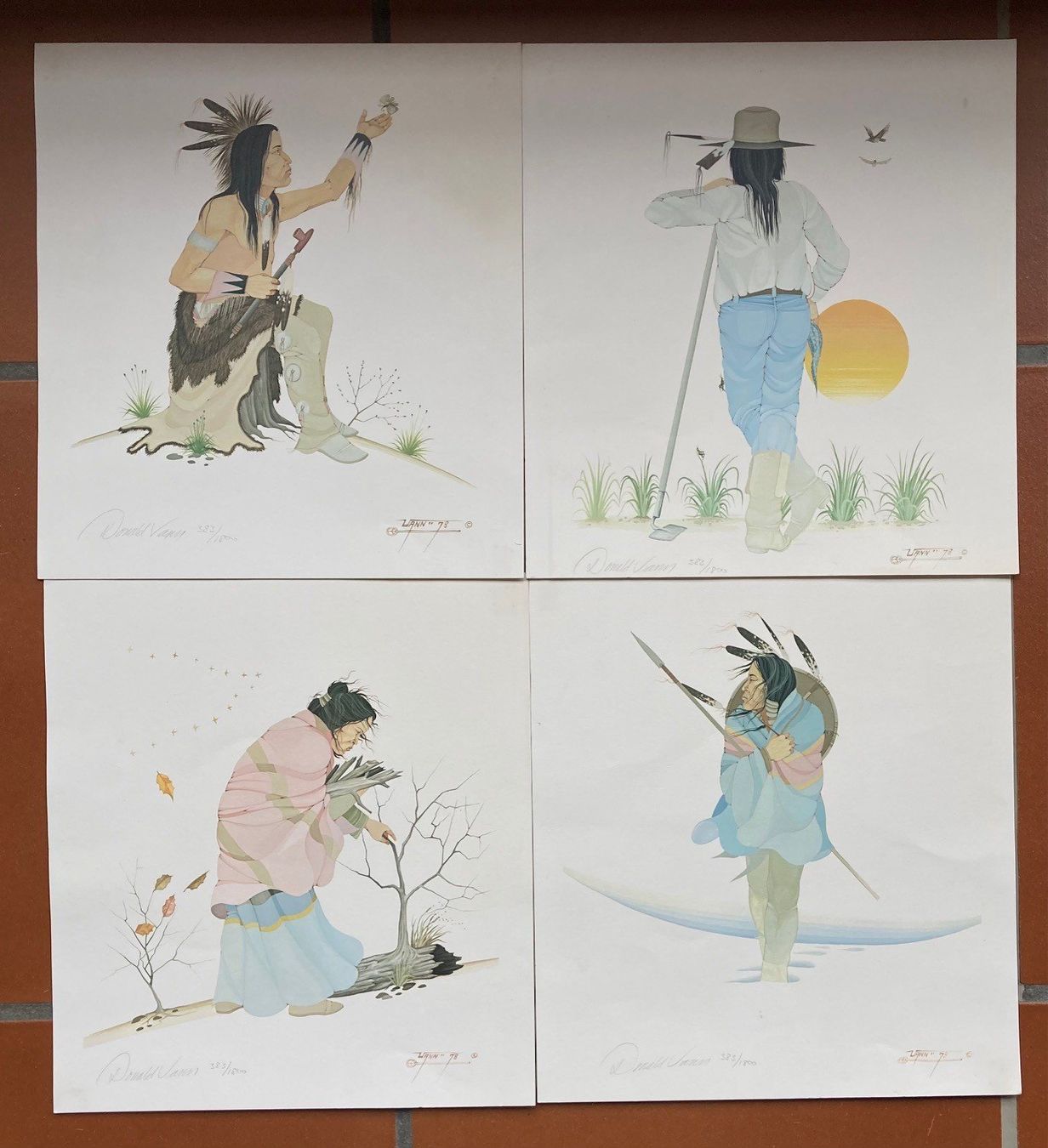 Poster & Bilder: The Seasons - Donald Vann – Gebraucht aus Orselina von Vrenegonde