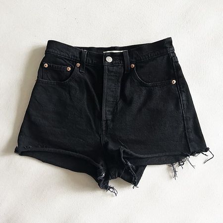 LEVI’S | High Waist Jeans Shorts W26 | Ribcage Jeansshorts