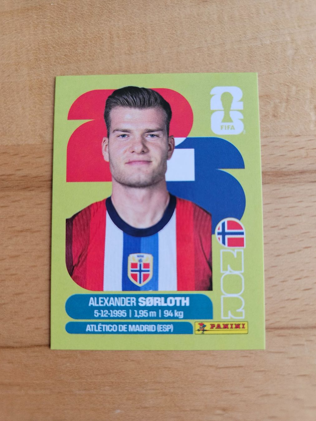 Panini Carte collezionabili: Panini WM 2026 NOR 16 – Nuovo (secondo la descrizione) da Winterthur venduto da melac