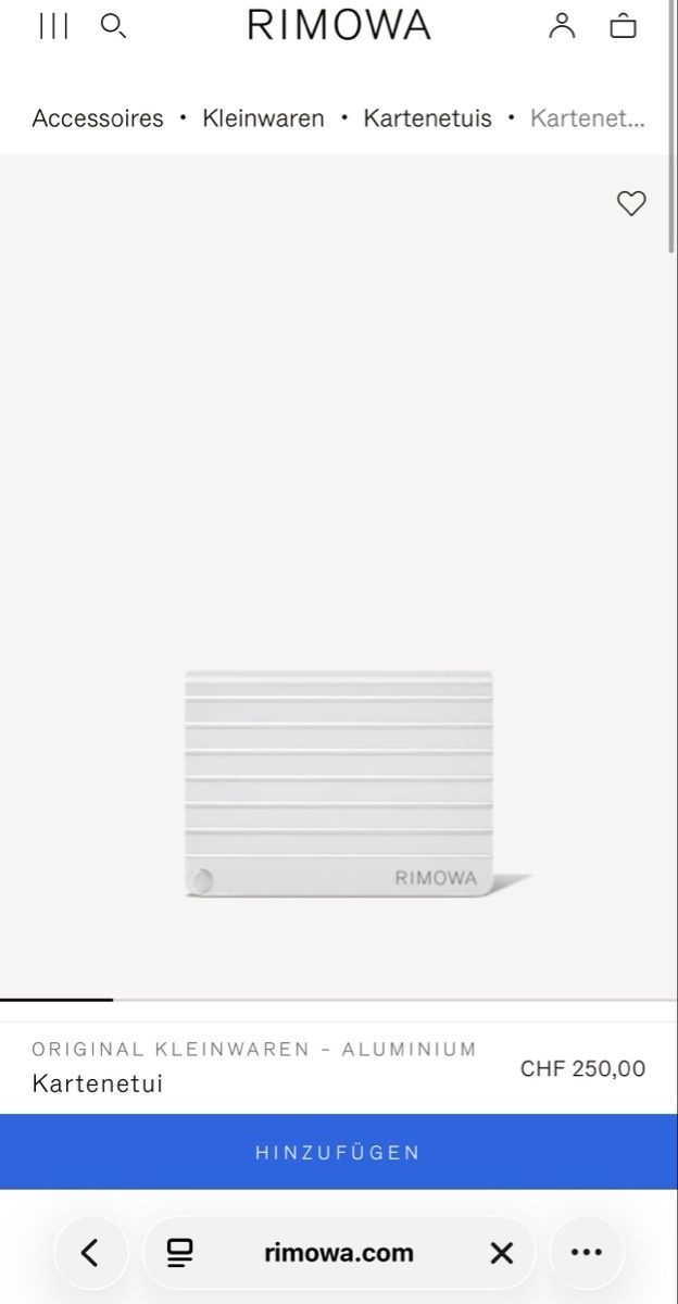 Portafogli: RIMOWA Cardholder – Nuovo (secondo la descrizione) da St. Gallen venduto da Alpenfuerst 2
