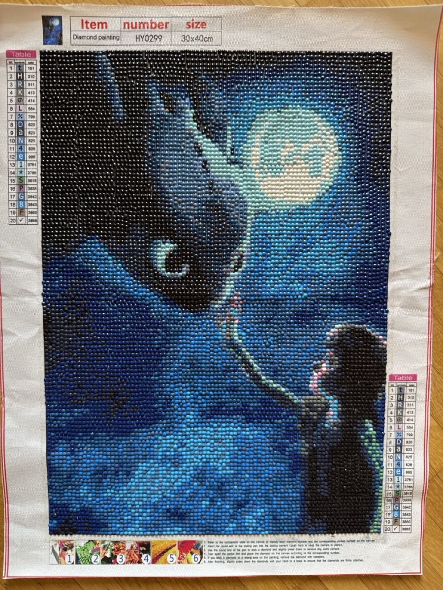 Poster & Bilder: Diamond Painting FERTIG – Gebraucht aus Laupen ZH von Ursleu7