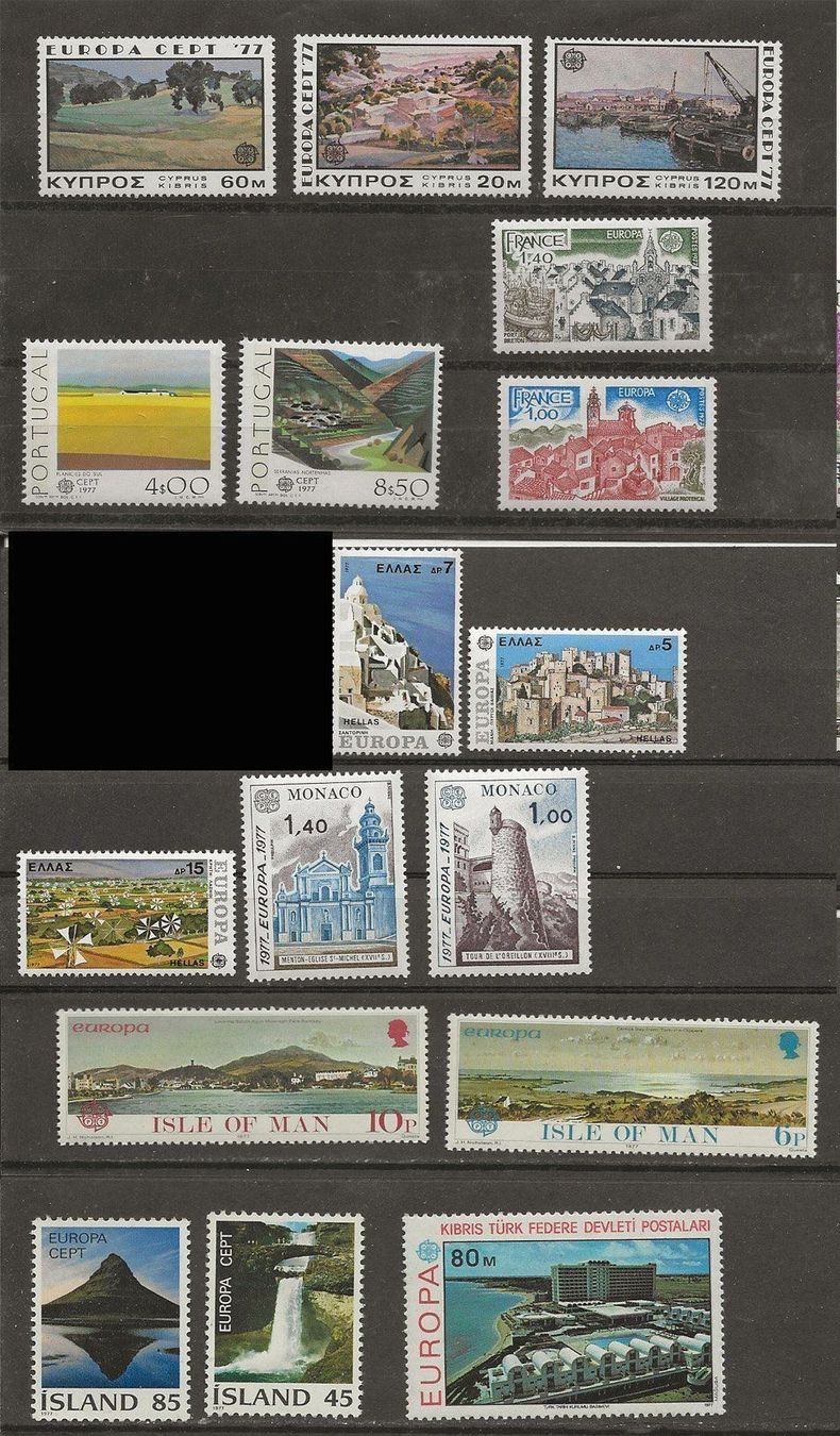 Tutti i francobolli: Europa Tous les pays 1977 ** – Nuovo (secondo la descrizione) da Sion venduto da PierreP01 3