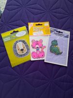 Bügelbilder, Applikationen, Aufnäher 3er Set / Neu !