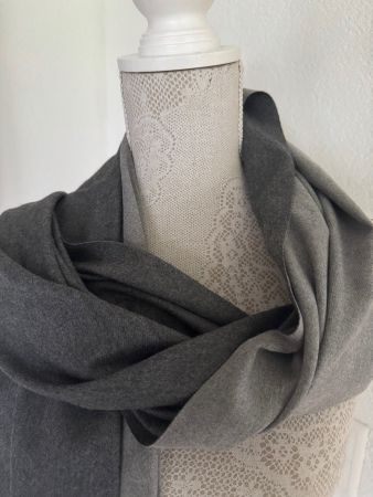 Neu Foulard Schal 50%Viskose 30% Cashmere 20 %Wolle