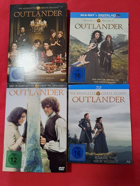 Outlander Staffel 1-4 DVD & Blu-ray Set (Gebraucht) in Abtwil SG für ...