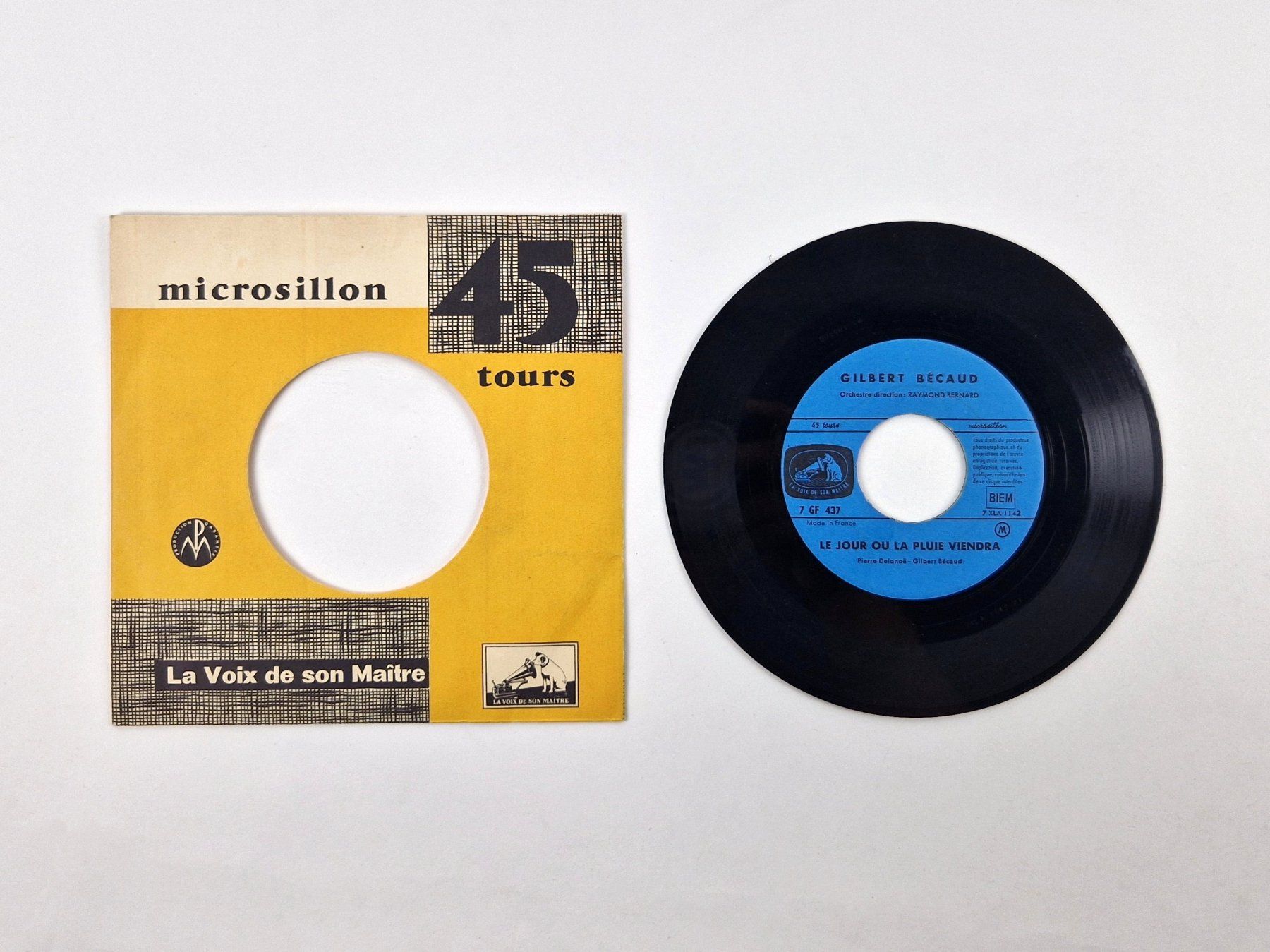 Schallplatten: Gilbert Bécaud Vinyl Sammlung 3x Chanson Klassiker – Gebraucht aus Basel von Restwert_Basel 4