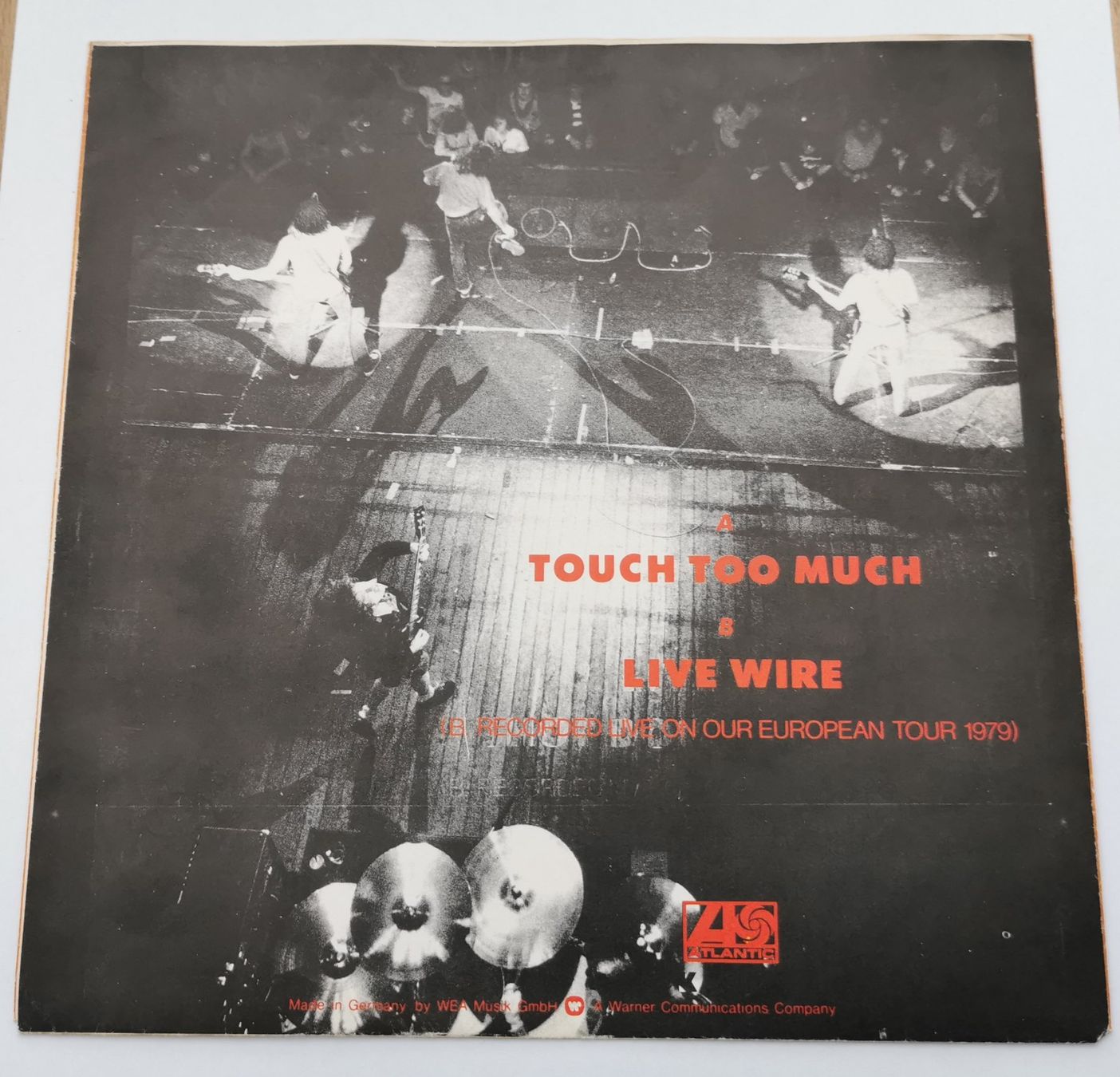 Dischi in vinile: AC/DC: Touch too much 7" Single – Usato da Münchwilen TG venduto da Swb 1