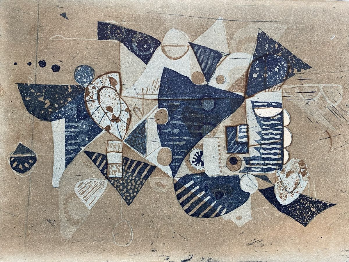 Arts picturaux & lithographies: Keith Olson, Radierung 57/100 – D'occasion à Utzigen par Lasagne99