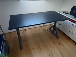 IKEA Idasen | Steh-Schreibtisch | Elektro | 160x80 Schwarz