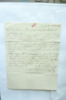 HANDSCHRIFT BRIEF VON MELCHIOR ESSLINGER AN HERREN MESSNER