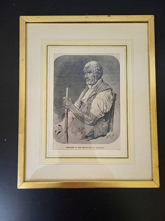Incisioni: Shepherd of the Meglisalp – Usato da Gais venduto da santona