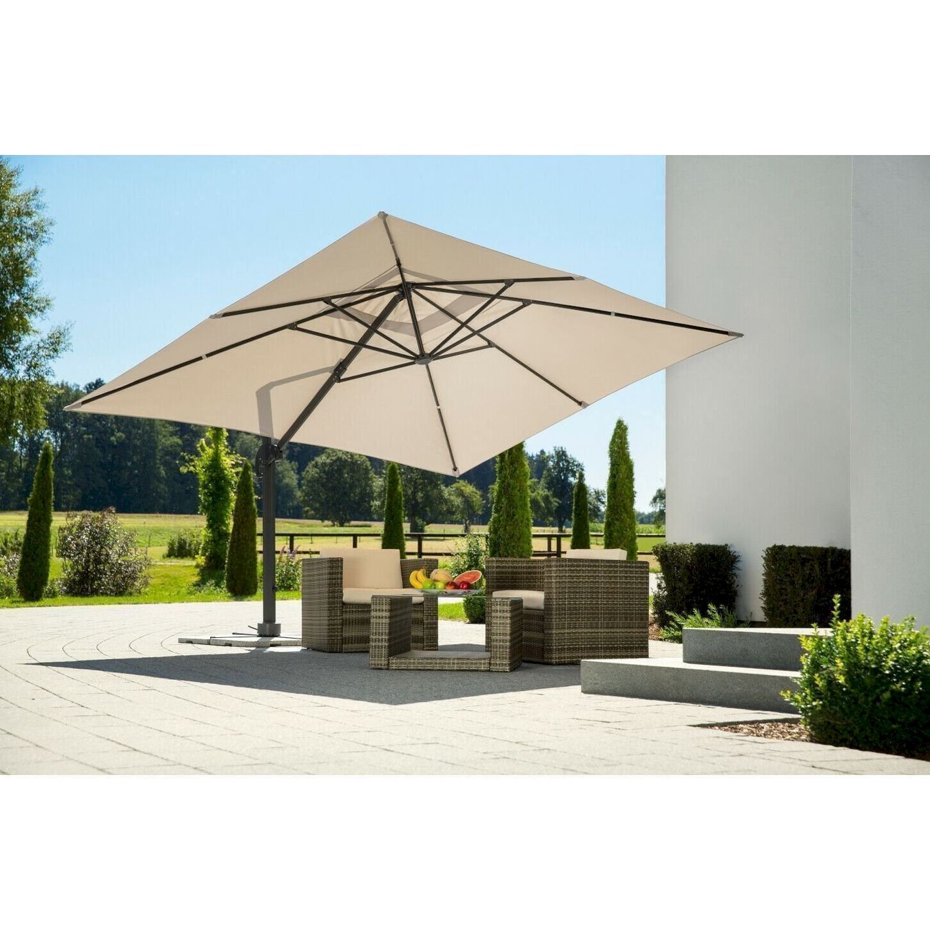 Sonnenschirme: SCHNEIDER Rhodos Grande Ampelschirm – Neu und originalverpackt aus Bottighofen von zaap 4
