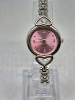 Vintage-Damenuhr in Silber und antikem Roségold