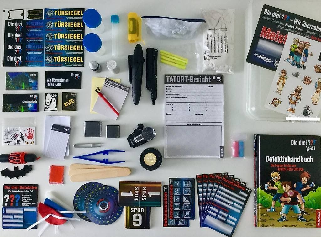 Spielzeuge: Die drei ??? - Meister-Detektiv Set – Gebraucht aus Bremgarten b. Bern von .Anita.