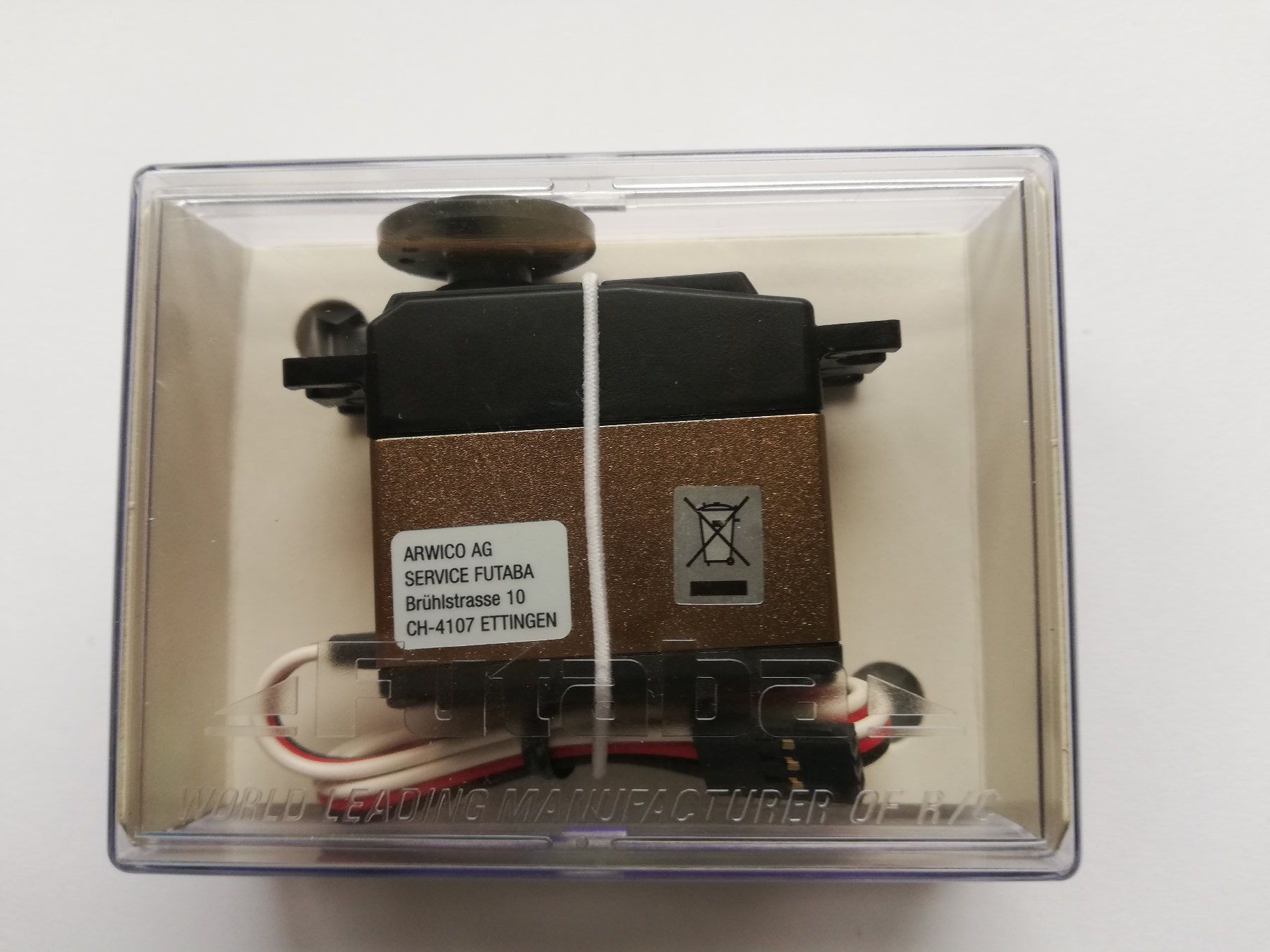 Futaba Modellismo RC: Servo Futaba S9155 Digital – Nuovo e nell'imballaggio originale da Flüh venduto da AMS-Modellbau