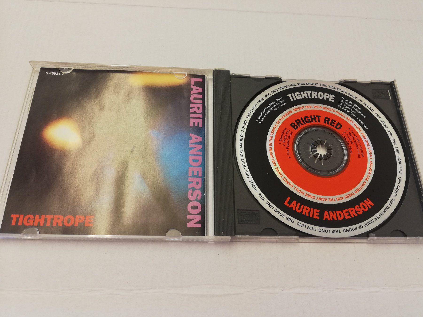 CDs: LAURIE ANDERSON - BRIGHT RED – Gebraucht aus Bern von Vinylsound.ch 2