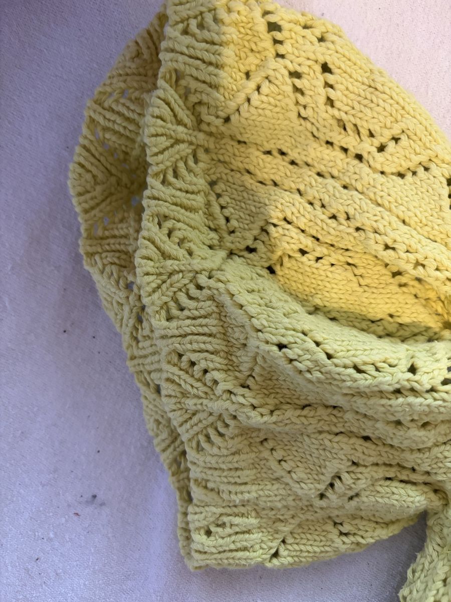 Top: Cropped strick Oberteil, Grösse S – Usato da Hüttikon venduto da ele_tll8 2
