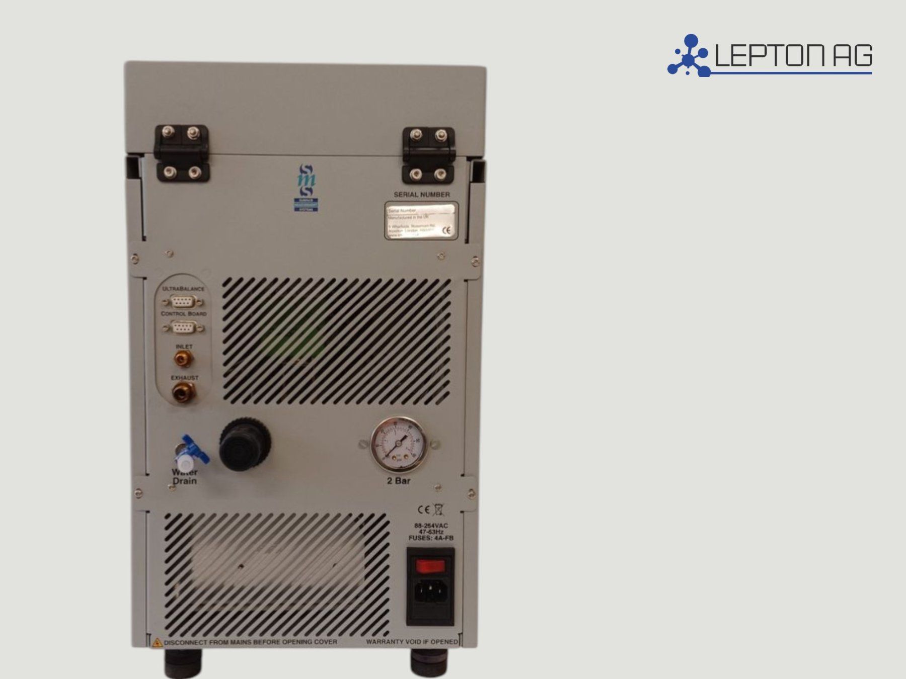 Accessori da laboratorio: SMS DVS Intrinsic Dynamic Vapor Sorption System – Difettoso da Niederdorf venduto da LeptonAG_Labor 6