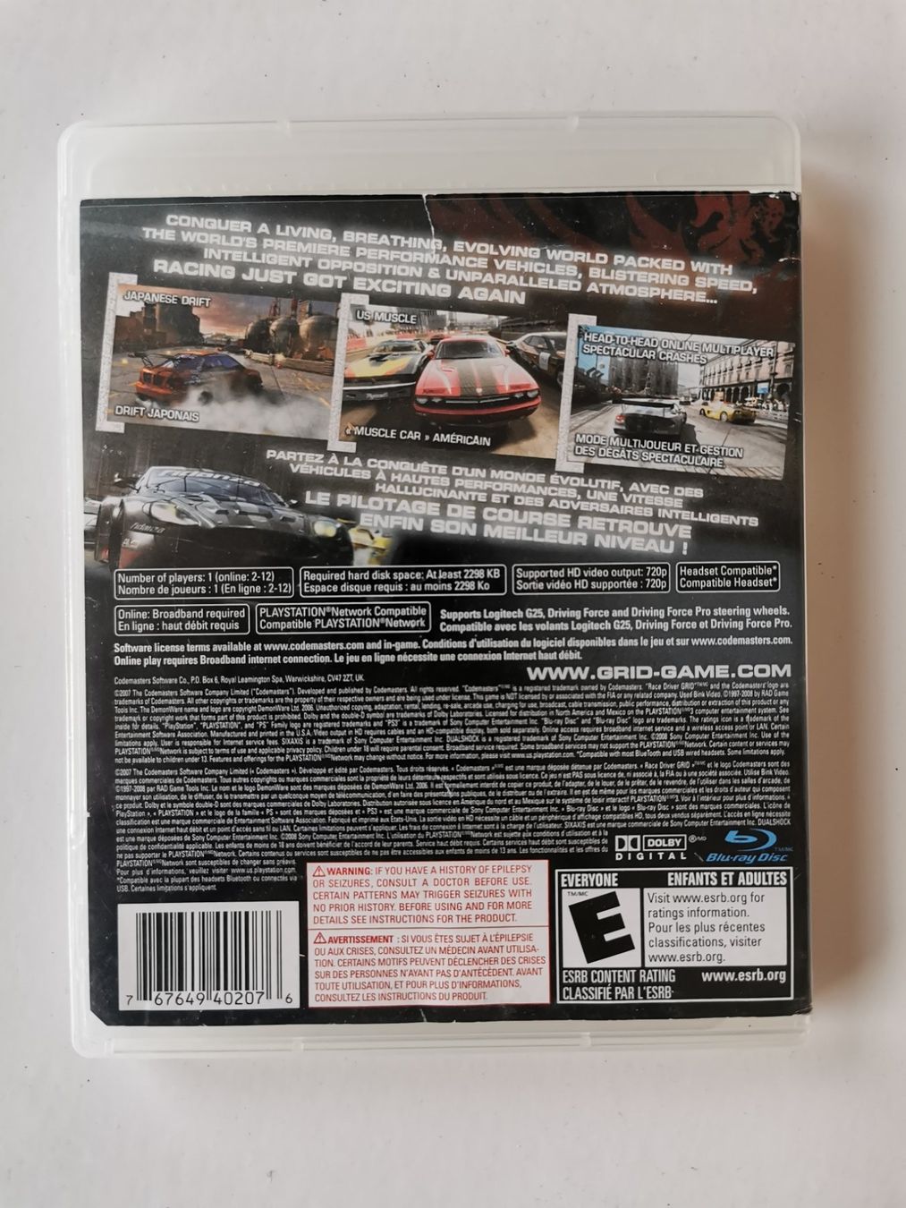 Spiele: Ps 3 - Grid – Gebraucht aus Lenzburg von eyworld 2