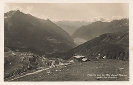 Aussicht von der alp sassal masohe gegen das puschlav