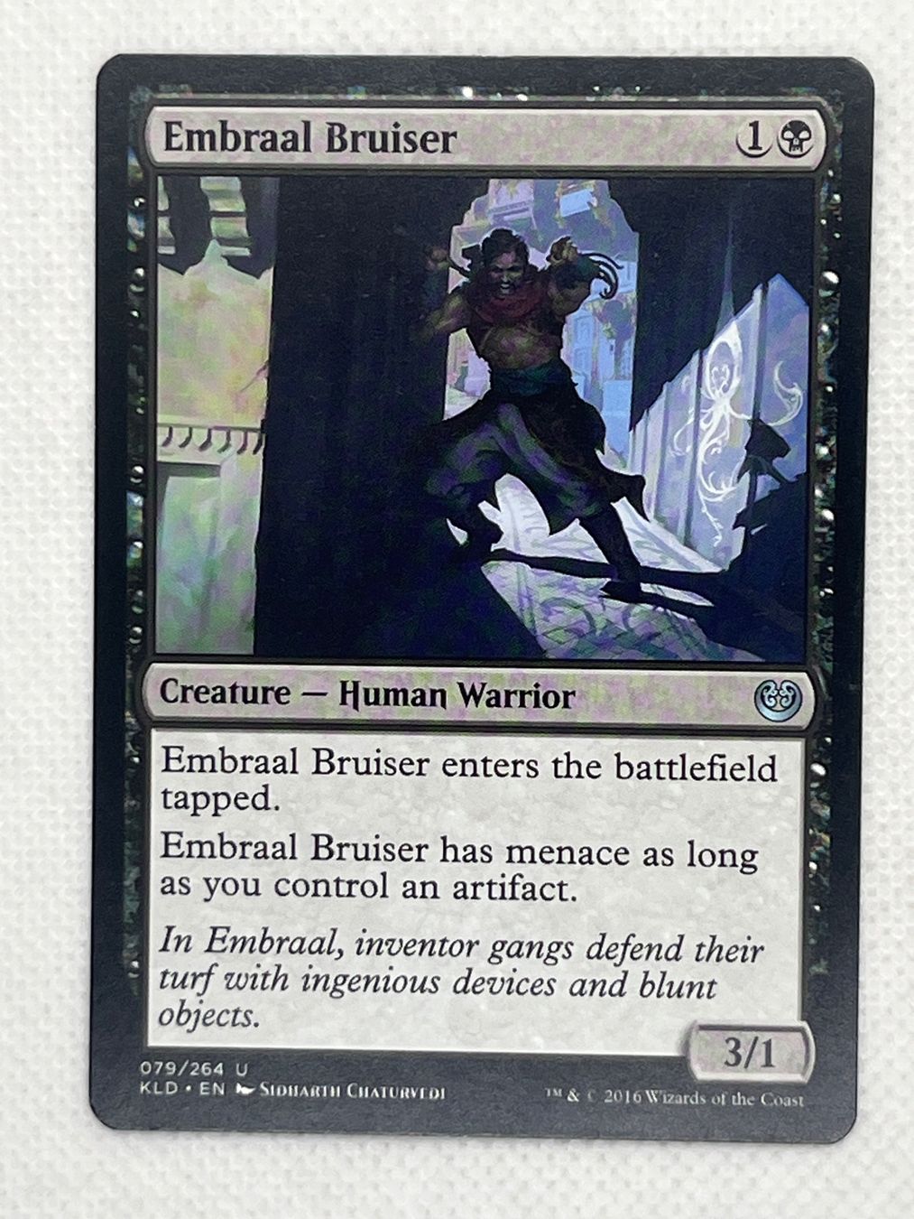 Magic The Gathering Carte collezionabili: Magic the Gathering: Embraal Bruiser, Uncommon – Usato da Hinterkappelen venduto da Kim1992