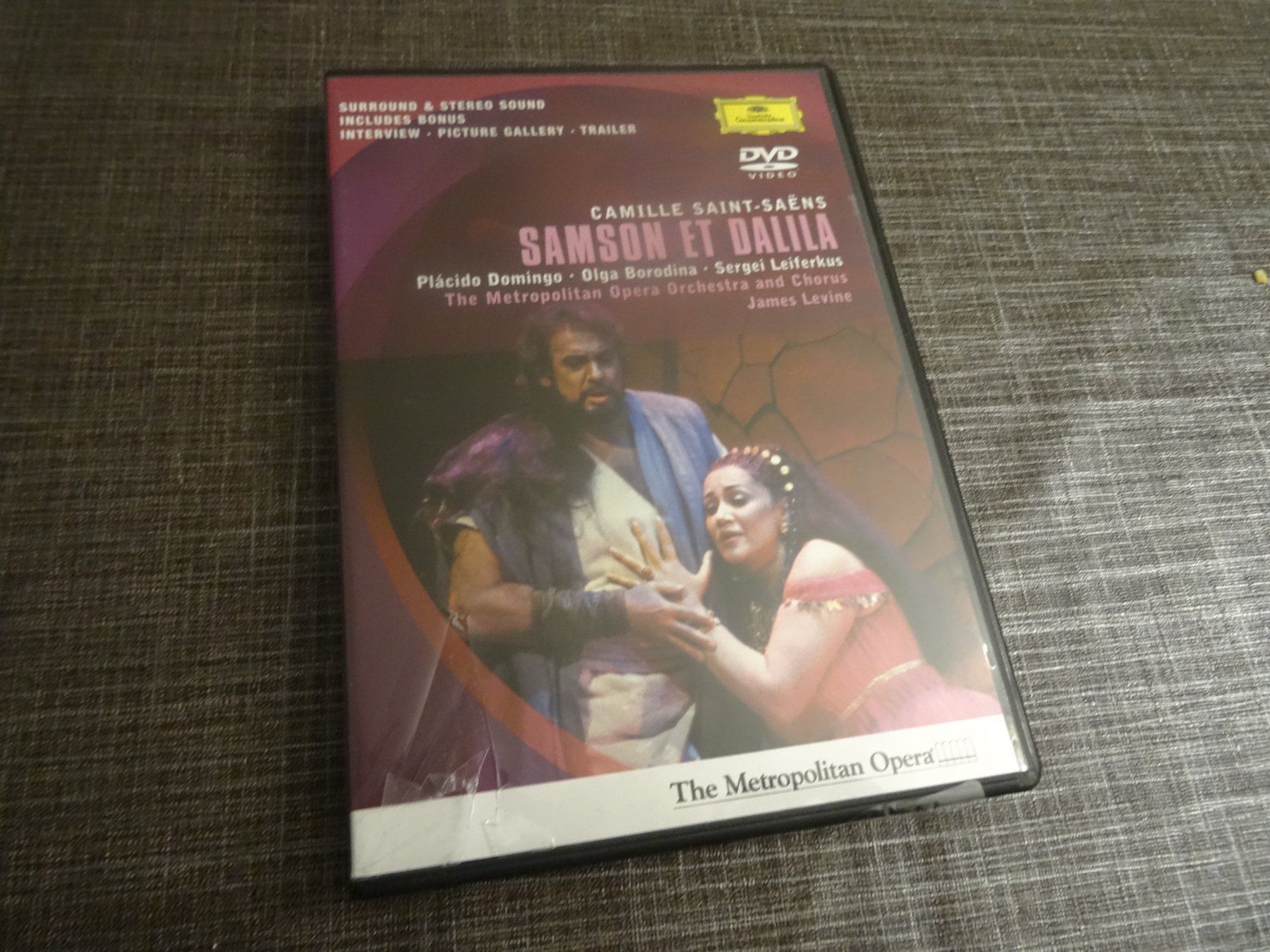 Tutti i DVDs: Saint-Saens - Samson et Dalila - Levein DVD OOPER – Usato da Olten venduto da Disc-Ausverkauf