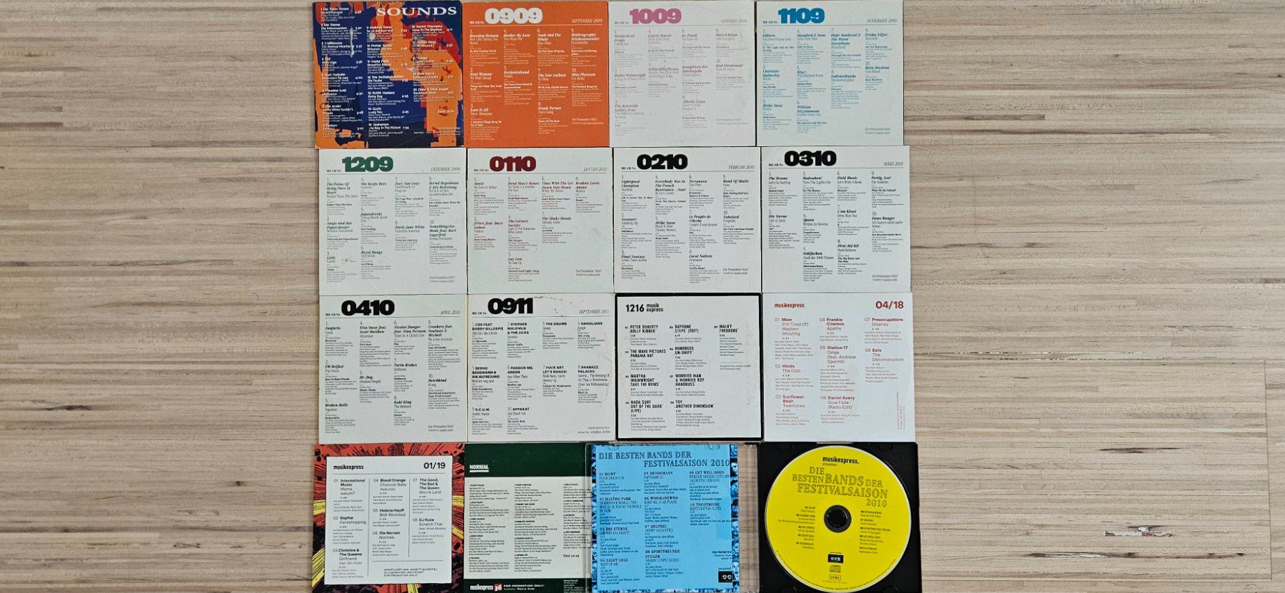 CD: CD Sammlung "Musik Express Heft Beilage" – Usato da Baar venduto da Bigs1 1