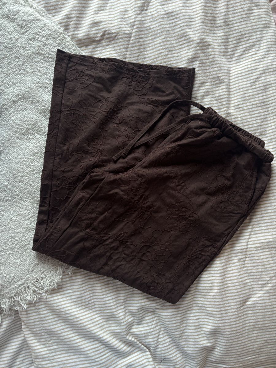 Hosen: Brown patterned trousers size M – Neu (gemäss Beschreibung) aus Willerzell von cha_qk8t