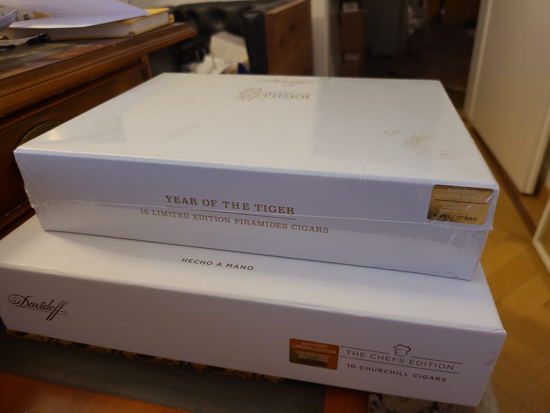 Davidoff Sigari: Davidoff The Chefs Edition 10 Cigars Original Dubai Duty – Nuovo e nell'imballaggio originale da Zürich venduto da mistralissimo 4