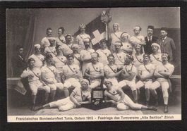 Franz. Bundesturnfest Tunis 1912 , Alte Sektion Zürich